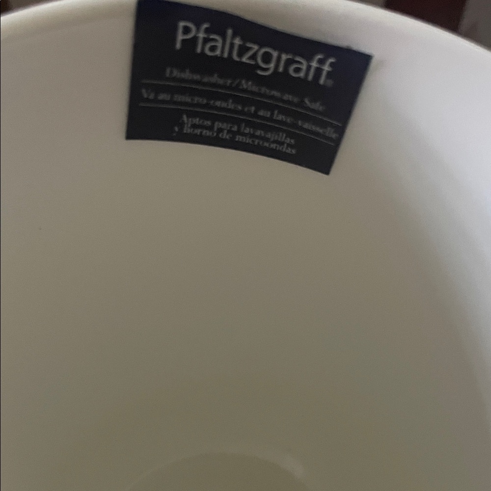 NEW Pfaltzgraff White Dog Lover's Mug - Picture 3 of 5